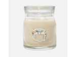 Bougie YankeeCandle Moyenne Jarre Averses de neige à la vanille