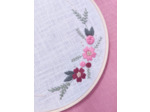Patron de broderie PDF "Couronne de fleurs"