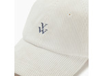 Casquette Jess ivoire en velours côtelé - Vanessa Wu