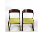 Paire de chaises "Traineau"