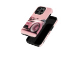 Pink Porsche RWB | Coque de téléphone 3D 2en1 Ultra-résistante