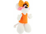 Diddl Peluche Diddlina en Robe Orange 30cm