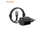 MCDODO Chargeur Secteur USB-C avec Câble USB-C vers USB-C 30W 1m
