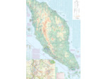 SINGAPORE AND MALAY PENINSULA 1:10 000/1:730 000