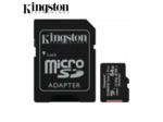 KINGSTON Carte Mémoire MicroSD 64/128/256Go 100MB/s