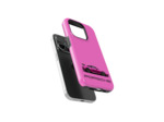 Flashy Pink Porsche | Coque de téléphone 3D 2en1 Ultra-résistante