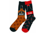 Paire de Chaussettes dépareillées - Whisky Cola