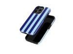 Whale Stripes Case | Coque de téléphone 3D 2en1 Ultra-résistante