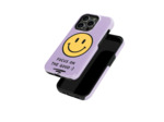 Smiley Violet | Coque de téléphone 3D 2en1 Ultra-résistante