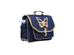 Cartable moyen Papillon Bleu