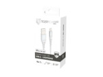 Tiger Lite - TIGER POWER LITE CABLE RENFORCE USB-A LIGHTNING 1,2M BLANC