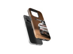 Back Luxury Porsche | Coque de téléphone 3D 2en1 Ultra-résistante