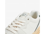 Low Sneakers - Off White / Dark Green - SJ