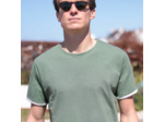Le T-Shirt à ourlet - Vert Garros