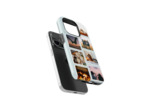 Snapshot Gallery - Blue | Coque de téléphone 3D 2en1 Ultra-résistante