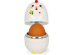 Legami - Cuiseur à micro-ondes Poule Egg-cellent !, pour cuire les œufs en quelques minutes, utilisable au micro-ondes, lavable au lave-vaisselle, 7 x 10,2 cm, Blanc