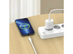 CONNECT - Chargeur Secteur USB-C Charge Rapide 25W avec câble 1m