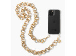 Chaîne de téléphone beige marbré -  Gina - Vanessa Wu