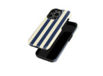 Black & White Stripes Case | Coque de téléphone 3D 2en1 Ultra-résistante