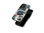 Porsche Scrapbooking | Coque de téléphone 3D 2en1 Ultra-résistante