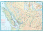 WASHINGTON STATE AND BRITISH COLUMBIA SW 1:800 000