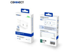 CONNECT - Chargeur Secteur USB Charge Rapide 18W Blanc