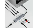 WIWU Hub USB-C 8 en 1 multifonction
