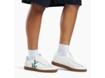 Baskets monogramme blanc et vert à semelle rétro - Charlize - Vanessa Wu
