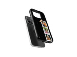 Photo Booth - Black | Coque de téléphone 3D 2en1 Ultra-résistante