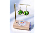 Boucles d'oreilles bouton "Murano"  mini