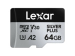 LEXAR Carte microSDXC Silver Plus (64/128 Go)