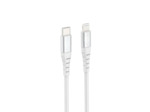 Tiger Lite - TIGER POWER LITE CABLE RENFORCE USB-C LIGHTNING 1,2M BLANC