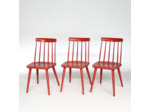 Trois " Pinnstol" rouges