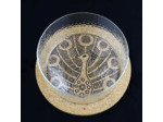 Saladier en verre et liège Orrefors