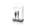 Tiger Lite - TIGER POWER LITE CABLE RENFORCE USB-A LIGHTNING 1,2M NOIR
