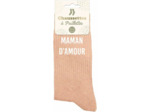 STC Chaussettes paillettes maman d amour