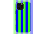 Neon Green Stripes Case | Coque de téléphone 3D 2en1 Ultra-résistante