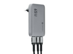 FORCELL F-ENERGY Chargeur mural ultra-fin 65W 2x USB-C USB-A