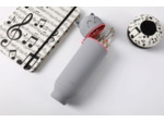 I-TOTAL® - Trousse en Silicone Souple pour l'École, Extensible avec Forme Profilée Grey Cat