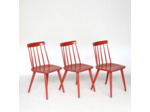 Trois " Pinnstol" rouges