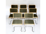 Serie de 8 chaises B32