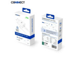 CONNECT - Chargeur Secteur USB-C Charge Rapide 25W avec câble 1m