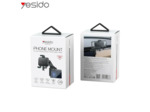 YESIDO Support de smartphone pour fixation sur angle d'écran voiture