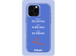 Mon Run Strava - Bleu intens | Coque 3D 2en1 Ultra-résistante