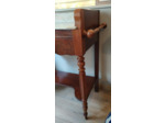 Table de toilette Louis-Philippe en bois et marbre