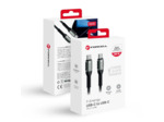 FORCELL F-ENERGY Câble nylon tressé USB-C vers USB-C 5A 100W 1,2m