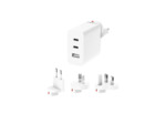 MYWAY CHARGEUR SECTEUR MONDE EU/US/UK/AUS 2 USB-C USB-A
