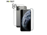 PROTECT Pack de Protection Coque + Protection Lentille + Verre Trempé iPhone (Tous les modèles)