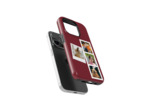 Memory Collage - Dark Red | Coque de téléphone 3D 2en1 Ultra-résistante