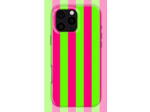 Flashy Green Stripes Case | Coque de téléphone 3D 2en1 Ultra-résistante